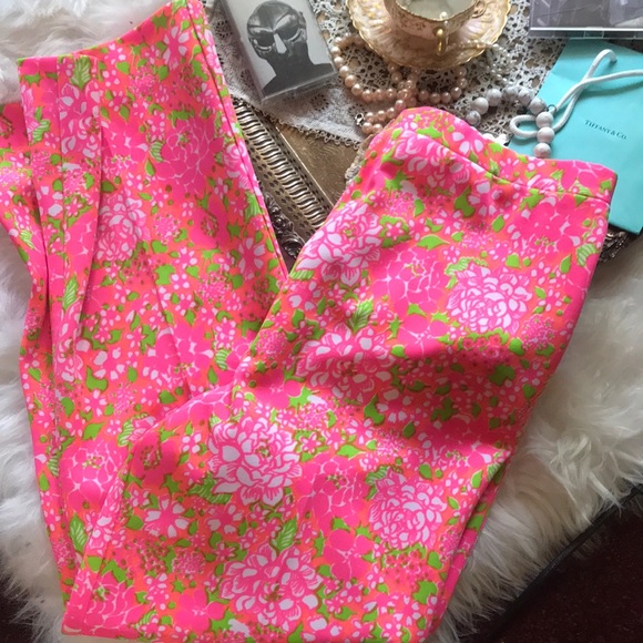 True Vintage 1960 70s The Lilly Pulitzer Printed Floral...